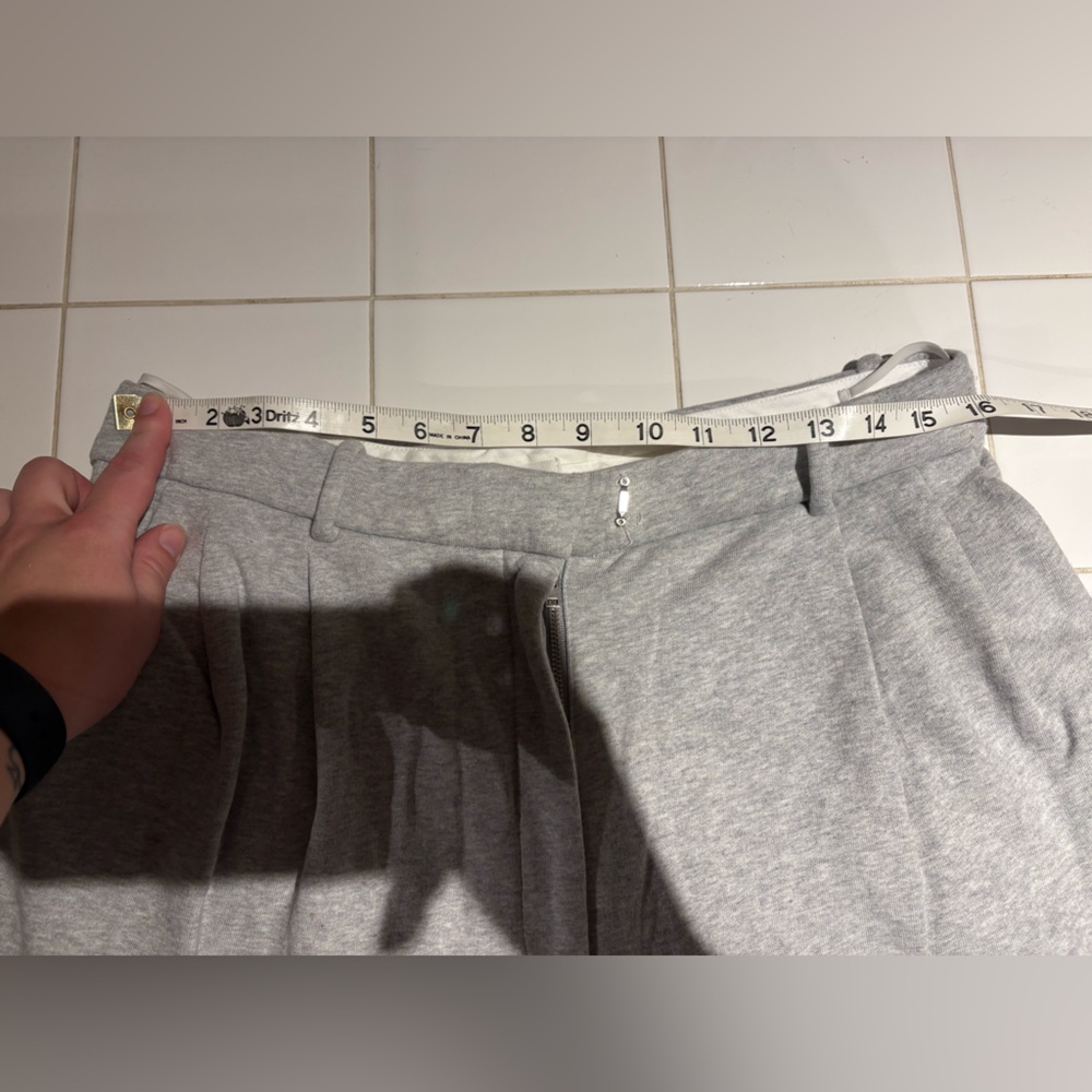 Babaton Gray Wide Leg Pants - Picture 10 of 10